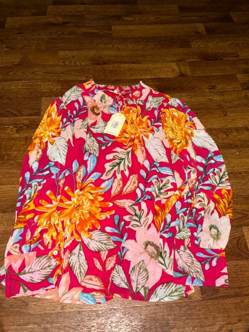 NWT Jodiful Floral Top 2x